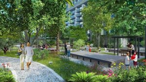 Không gian xanh tràn ngập mọi nơi tại G Skyline Homes