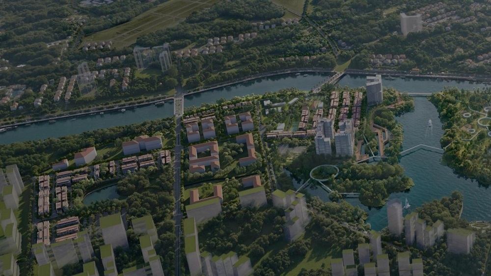 Mặt bằng quy hoạch phân khu Downtown