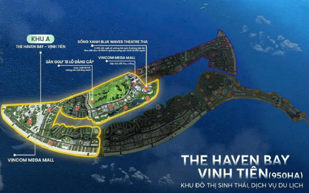Chi tiết mặt bằng phân khu A Vinhomes Green Paradise